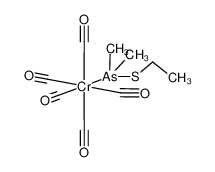 88667-49-6 structure, C9H12AsCrO5S