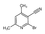 2-bromo-3-cyano-4,6-dimethylpyridine 610279-99-7