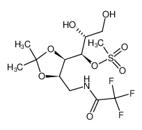 98362-07-3 structure, C12H20F3NO8S