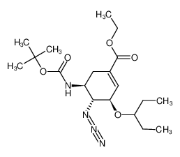 367252-67-3 spectrum, (3R,4R,5S)-4-azido-5-tert-butoxycarbonylamino-3-(1-ethylpropoxy)cyclohex-1-enecarboxylic acid ethyl ester