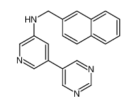 N-(naphthalen-2-ylmethyl)-5-pyrimidin-5-ylpyridin-3-amine 767342-31-4