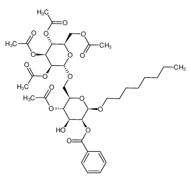 205869-97-2 octyl 4-O-acetyl-2-O-benzoyl-6-O-(2,3,4,6-tetra-O-acetyl-α-D-mannopyranosyl)-β-D-mannopyranoside