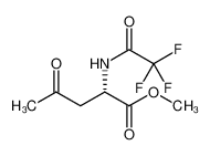 88631-36-1 structure, C8H10F3NO4