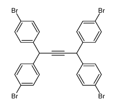 412012-89-6 structure, C28H18Br4