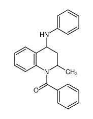 (4-anilino-2-methyl-3,4-dihydro-2H-quinolin-1-yl)-phenylmethanone 857-45-4