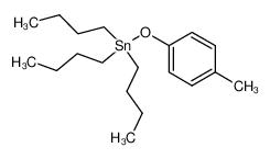 34713-16-1 structure, C19H34OSn