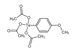 76177-70-3 (4-methoxyphenyl)tellanyl triacetate