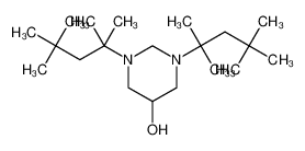 1,3-bis(2,4,4-trimethylpentan-2-yl)-1,3-diazinan-5-ol 5413-29-6