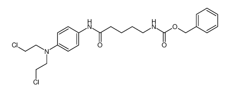 125174-09-6 spectrum, N,N-bis(2-chloroethyl)-4-(5-(N-(benzyloxycarbonyl)amino)pentanamido)aniline