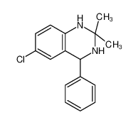 84571-52-8 6-chloro-2,2-dimethyl-4-phenyl-3,4-dihydro-1H-quinazoline