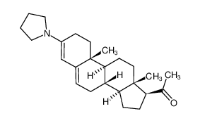 805-33-4 spectrum, 3-pyrrolidino-pregna-3,5-dien-20-one