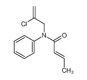 69331-33-5 (E)-N-(2-chloroprop-2-enyl)-N-phenylbut-2-enamide