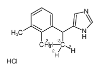 Medetomidine-13C,d3 Hydrochloride 1216630-06-6