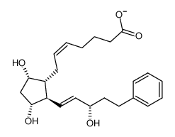 960056-50-2 (9S,11R,15S)-9,11,15-trihydroxy-17-phenyl-18,19,20-trinor-5Z,13E-prostadienoate