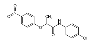 880576-50-1 N-(4-chlorophenyl)-2-(4-nitrophenoxy)propanamide