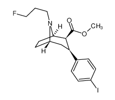 methyl (3S,4S,5R)-8-(3-fluoropropyl)-3-(4-iodophenyl)-8-azabicyclo[3.2.1]octane-4-carboxylate 155797-99-2