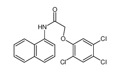 N-naphthalen-1-yl-2-(2,4,5-trichlorophenoxy)acetamide 5438-88-0