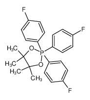 73116-93-5 spectrum, 2,2,2-tris(4-fluorophenyl)-4,4,5,5-tetramethyl-1,3,2l<sup>5</sup>-dioxaphospholane