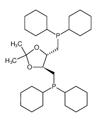 Phosphine, [[(4S,5S)-2,2-dimethyl-1,3-dioxolane-4,5-diyl]bis(methylene)]bis[dicyclohexyl- 84409-69-8
