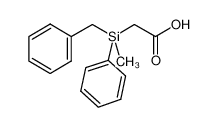 (-)-苄甲苯基硅基乙酸