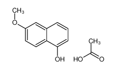 115117-83-4 spectrum, acetic acid,6-methoxynaphthalen-1-ol