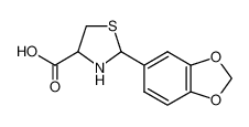 2-苯并[d]1,3-二氧戊烷-5-基-1,3-噻唑烷-4-羧酸