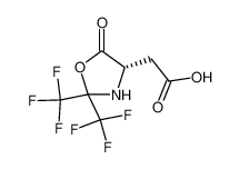 131021-87-9 <(4S)-2,2-bis(trifluoromethyl)-5-oxo-1,3-oxazolidine-4-yl>acetate