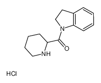 2,3-Dihydro-1H-indol-1-yl(2-piperidinyl)methanone hydrochloride 1236256-84-0