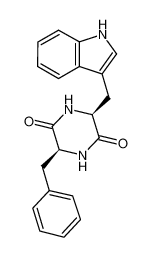 3-benzyl-6-(1H-indol-3-ylmethyl)piperazine-2,5-dione 82597-82-8