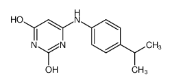 72255-55-1 6-(4-propan-2-ylanilino)-1H-pyrimidine-2,4-dione