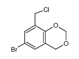 6-BROMO-8-(CHLOROMETHYL)-4H-1,3-BENZODIOXINE 129888-79-5