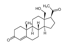 18-hydroxypregn-4-ene-3,20-dione 596-69-0