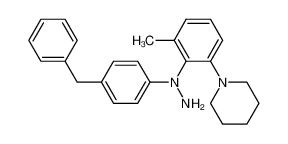 1-(4-benzyl-phenyl)-1-(2-methyl-6-piperidin-1-yl-phenyl)-urea 1075281-78-5