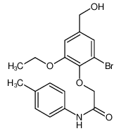 870261-68-0 structure, C18H20BrNO4