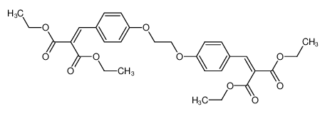 87367-68-8 spectrum, tetraethyl 2,2'-(((ethane-1,2-diylbis(oxy))bis(4,1-phenylene))bis(methanylylidene))dimalonate