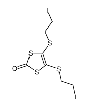 128258-76-4 structure, C7H8I2OS4