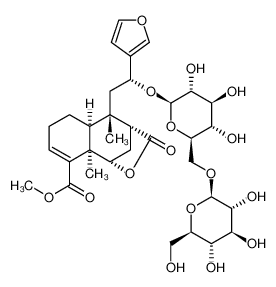 151200-48-5 structure, C33H46O16