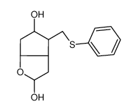 86021-78-5 4-(phenylsulfanylmethyl)-3,3a,4,5,6,6a-hexahydro-2H-cyclopenta[b]furan-2,5-diol