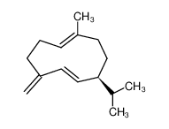 23986-74-5 (1E,6E,8S)-1-methyl-5-methylene-8-(1-methylethyl)-1,6-cyclodecadiene