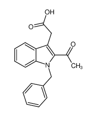 1374399-76-4 2-acetyl-1-benzyl-3-indoleacetic acid