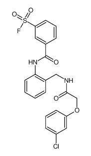 20209-66-9 structure, C22H18ClFN2O5S