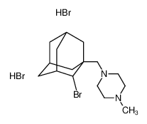 59177-67-2 structure, C16H29Br3N2