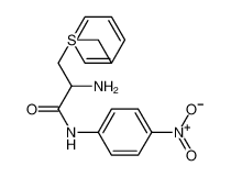 2-amino-3-benzylsulfanyl-N-(4-nitrophenyl)propanamide 52207-07-5