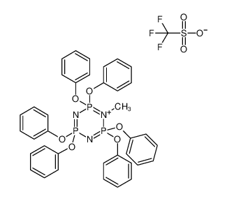 1356917-82-2 N-methyl hexa(phenoxy)cyclotriphosphazenium trifluoromethanesulfonate