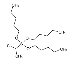 18557-93-2 structure, C17H37ClO3Si