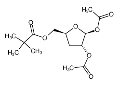 164034-80-4 (2S,3R,5S)-5-((pivaloyloxy)methyl)tetrahydrofuran-2,3-diyl diacetate