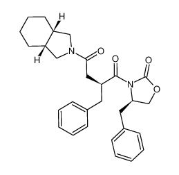 1141896-00-5 spectrum, (2S)-2-benzyl-1-((4R)-4-benzyl-2-oxo-oxazolidin-3-yl)-4-(cis-hexahydro-isoindolin-2-yl)-butane-1,4-dione