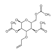 253790-67-9 spectrum, 2,4,6-tri-O-acetyl-3-O-allyl-α-D-glucopyranosyl chloride