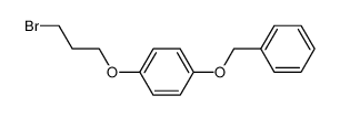 1-(3-bromopropoxy)-4-phenylmethoxybenzene 80199-92-4