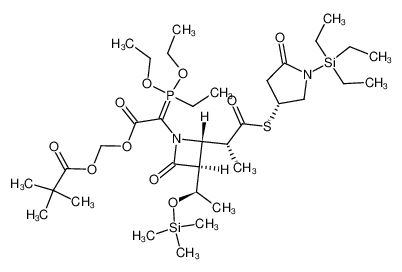 263020-30-0 structure, C35H65N2O10PSSi2